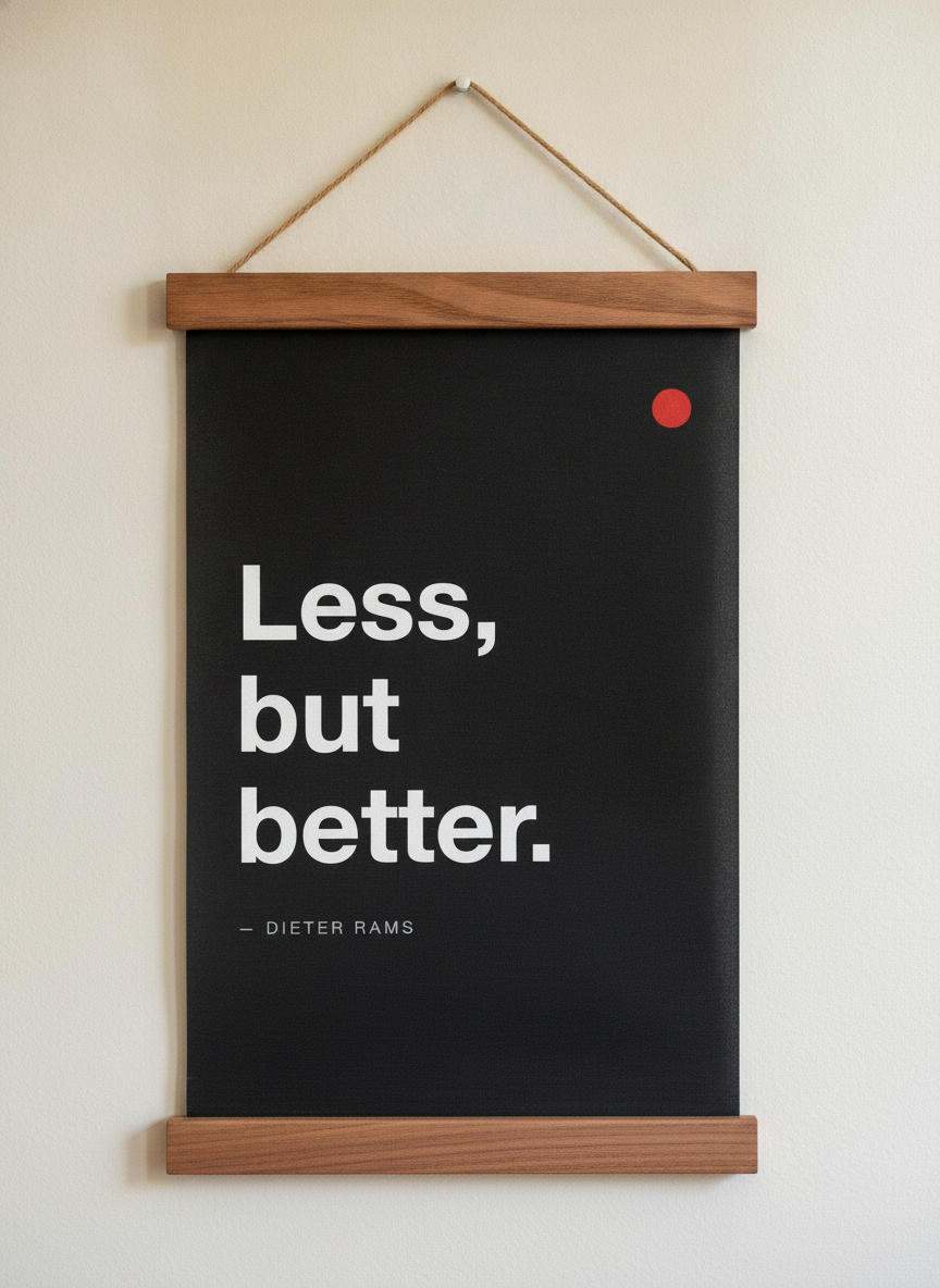 More Good Days Ahead canvas hanging sign